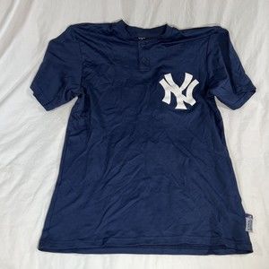 MAJESTIC MLB NEW YORK YANKEES #24 JERSEY T-SHIRT SIZE MEDIUM
